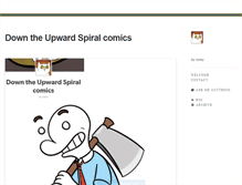 Tablet Screenshot of downtheupwardspiral.com